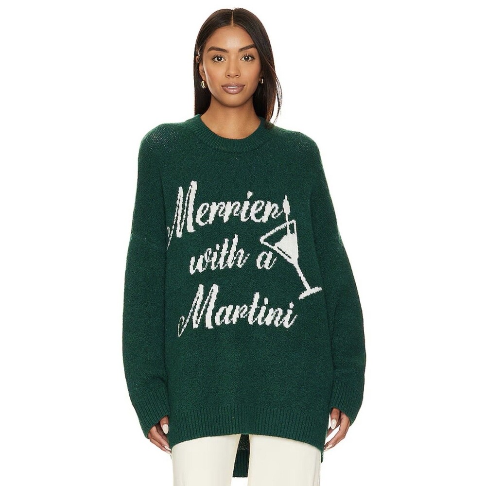 Show Me Your Mumu Merrier With A Martini Oversized Sweater Revolve Medium EUC